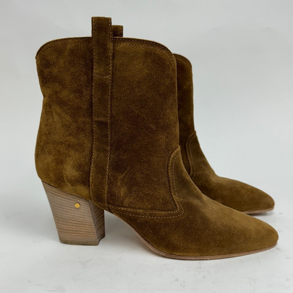 Laurence Dacade Brown Suede Ankle Boots
